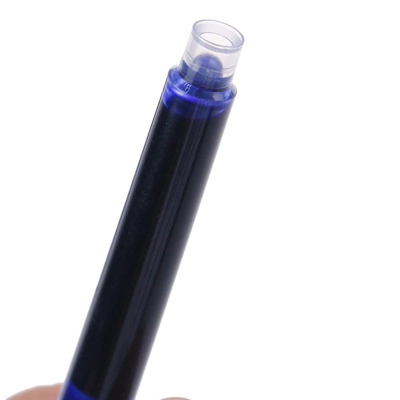 

10Pcs Pen Ink Black Dark Blue Red Standard replacement 3.4MM GIFT Disposable Blue and Black Fountain Pen ink