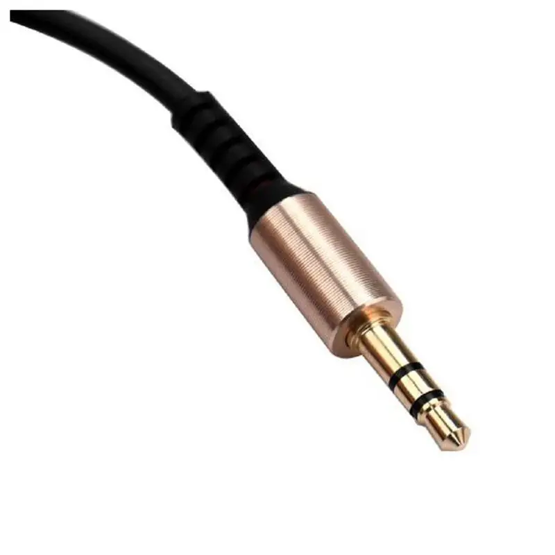 3.5mm Jack Elbow Male to Stereo Headphone Car Aux Audio Extension Cable (Black) | Электроника