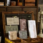 Набор винтажных наклеек Lychee Life, Стильные наклейки сделай сам для блокнота, журнала, украшения для планировщика, школьные и офисные принадлежности