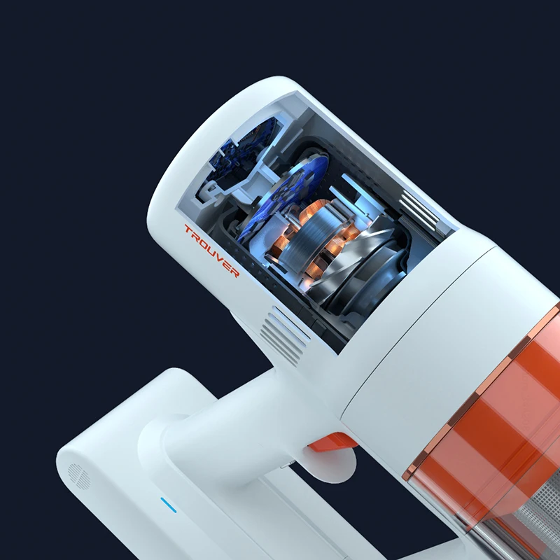 Портативный пылесос TROUVER Power 11 для дома и автомобиля беспроводная щетка с
