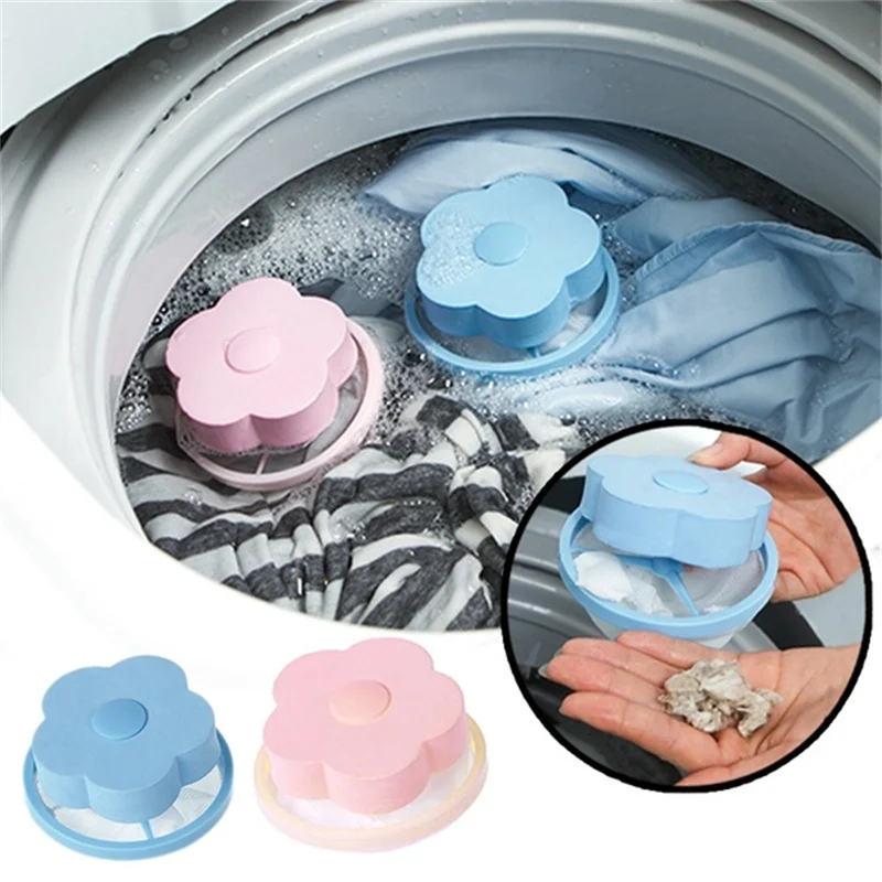 

Mesh Filter Bag Floating Laundry Balls Washing Machine Wool Filtration Hair Removal Device House Cleaning Laundry Washing Balls