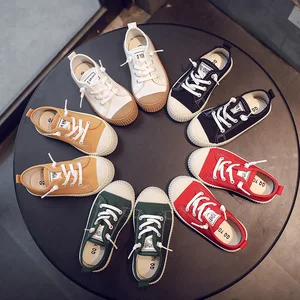 Повседневная обувь для девочек, слипоны на резинке, парусиновые туфли на плоской подошве, для малышей, унисекс, 2020, Кроссовки для мальчика, C12131