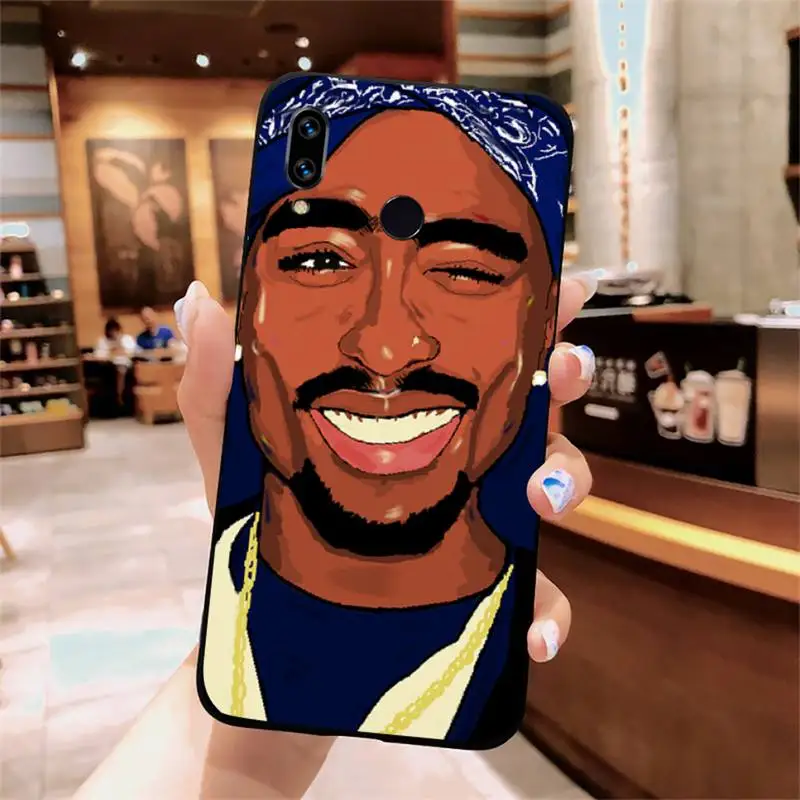 

2pac Tupac Customerhigh quality Phone Case For Xiaomi Redmi note 7 8 9 t k30 max3 9 s 10 pro lite