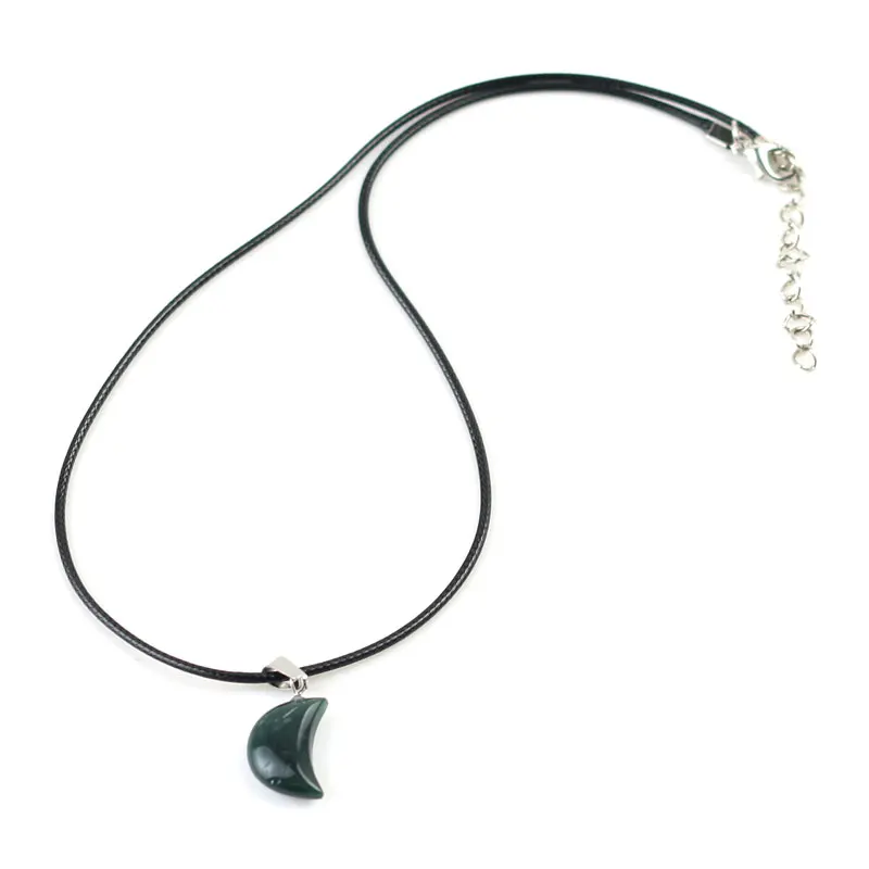 Ожерелье-чокер в форме полумесяца с кварцевым камнем женские ожерелья