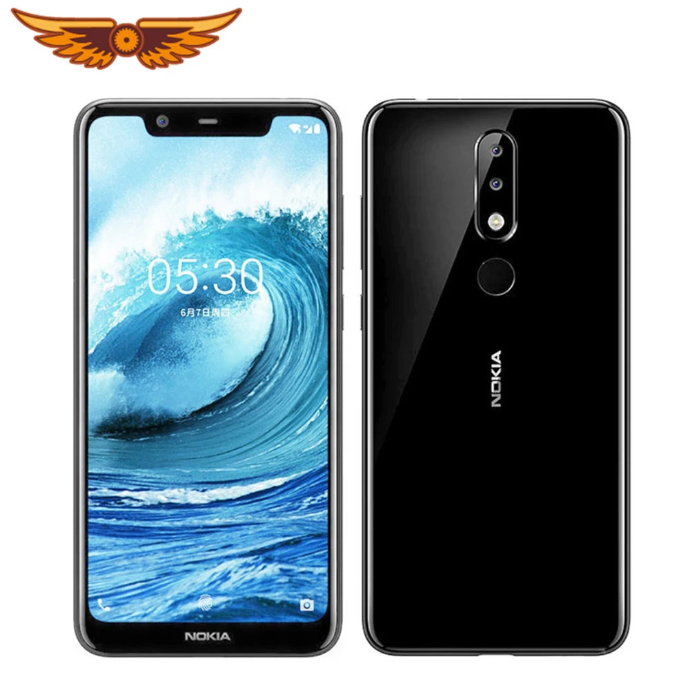 Nokia 5 1 Plus Оригинальный разблокированный X5 Восьмиядерный 86 дюймов 3 ГБ ОЗУ 32 Гб ПЗУ