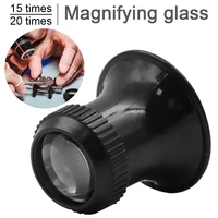 15x 20x monocular magnifying glass watch jeweler repair magnifier monocular magnifying glass loupe multipurpose inch mirrors