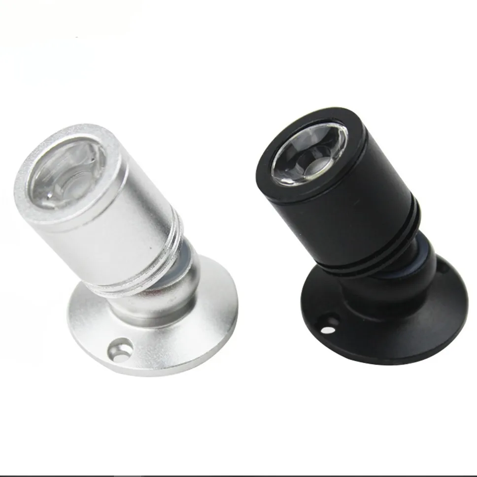 3 Вт 5 светодиодный встраиваемый мини Точечный светильник с регулируемой