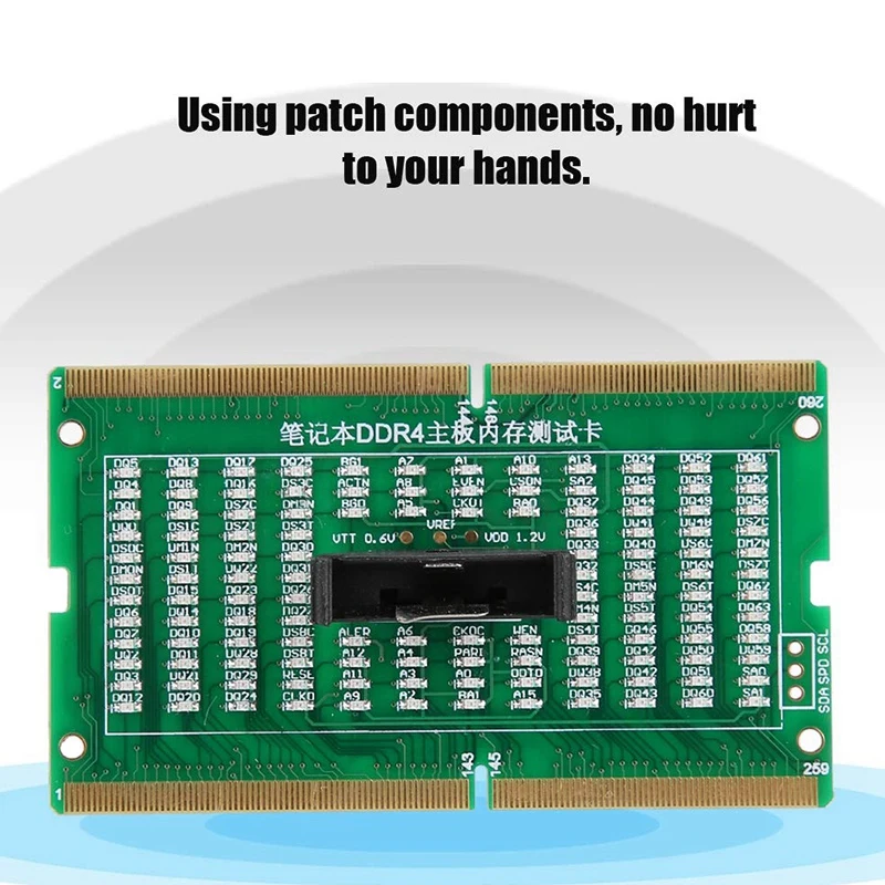 DDR4 лэптоп ноутбук Память Слот Тестовая карта SO UDIMM светодиодный тест er
