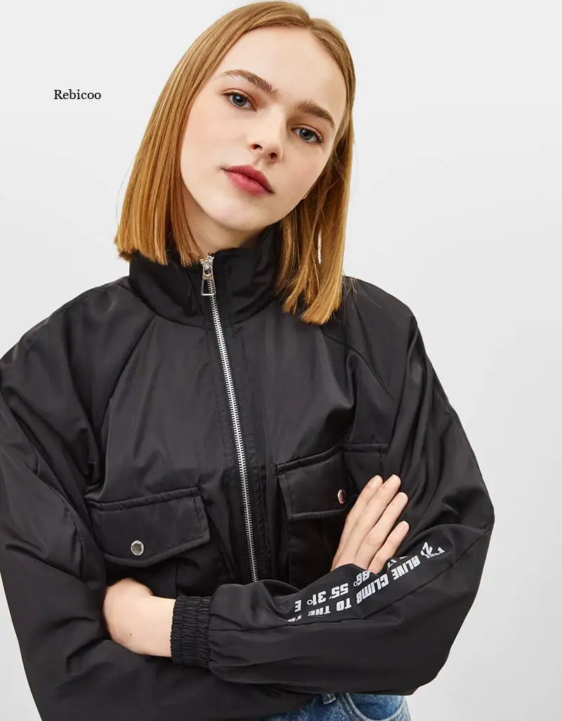 Women's Bomber Streetwear Outerwear