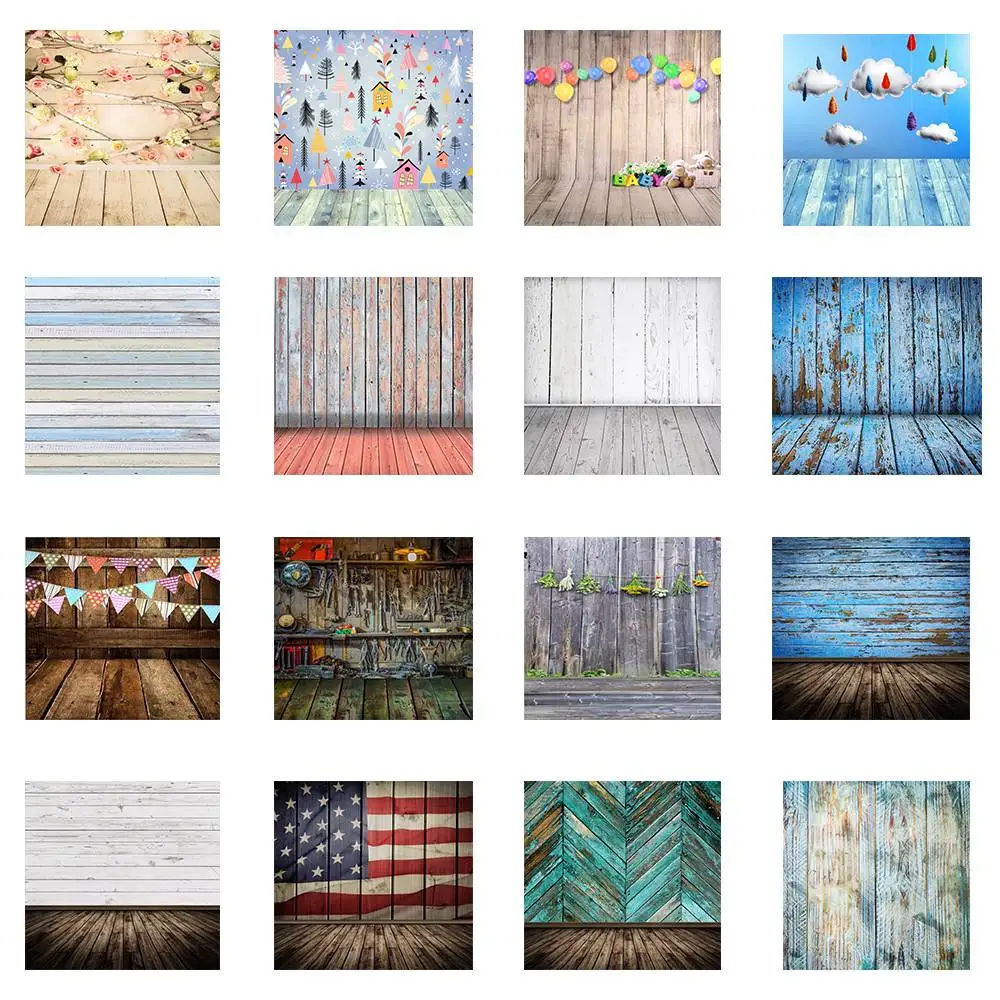 WHISM стереоскопическая деревянная доска тема фотография Фон Ткань Фото 3*5 футов