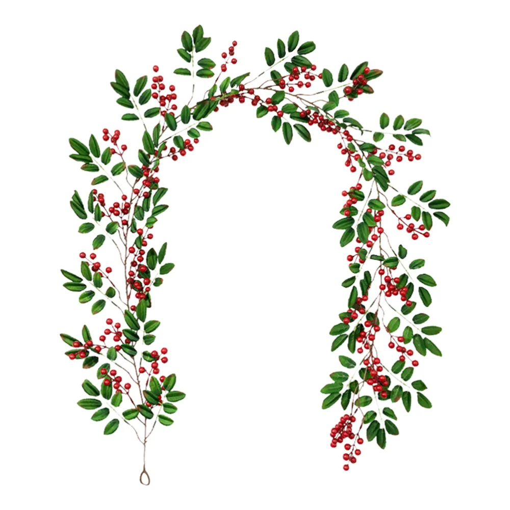 1 шт. рождественские украшения из ротанга имитация висячей лозы искусственные