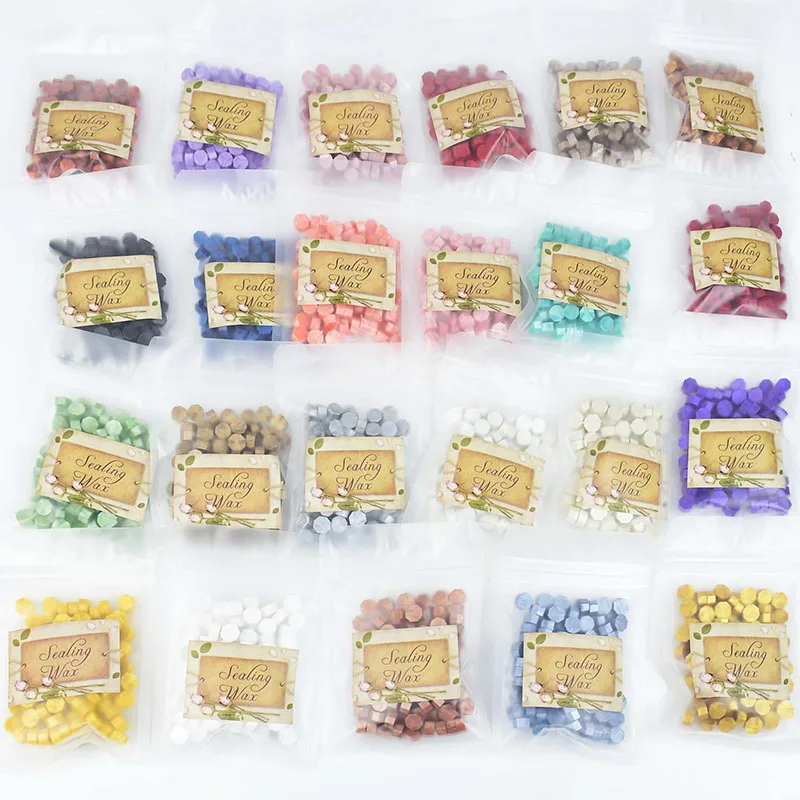 100 шт./пакет в винтажном стиле виде восьмиугольника с герметизирующий материал