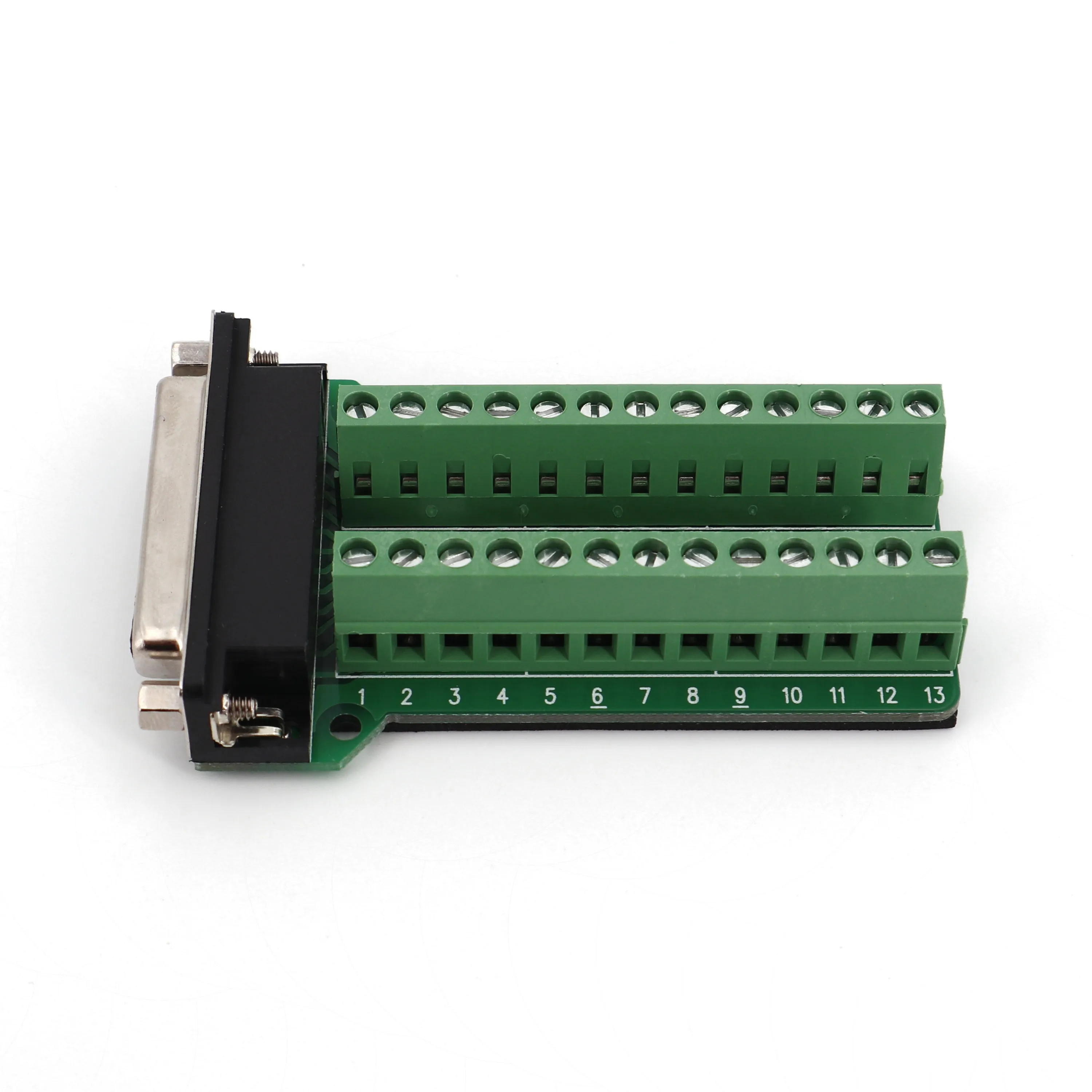 D SUB DB25 Женский 25Pin разъем Breakout PCB 2 ряда клеммы плата адаптер разъем|connector 2|connector