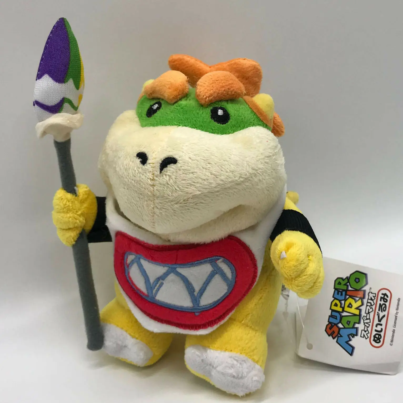 Новые Super Mario Bros. Bowser Jr. Плюшевая мягкая игрушка кукла с кисточкой Тедди