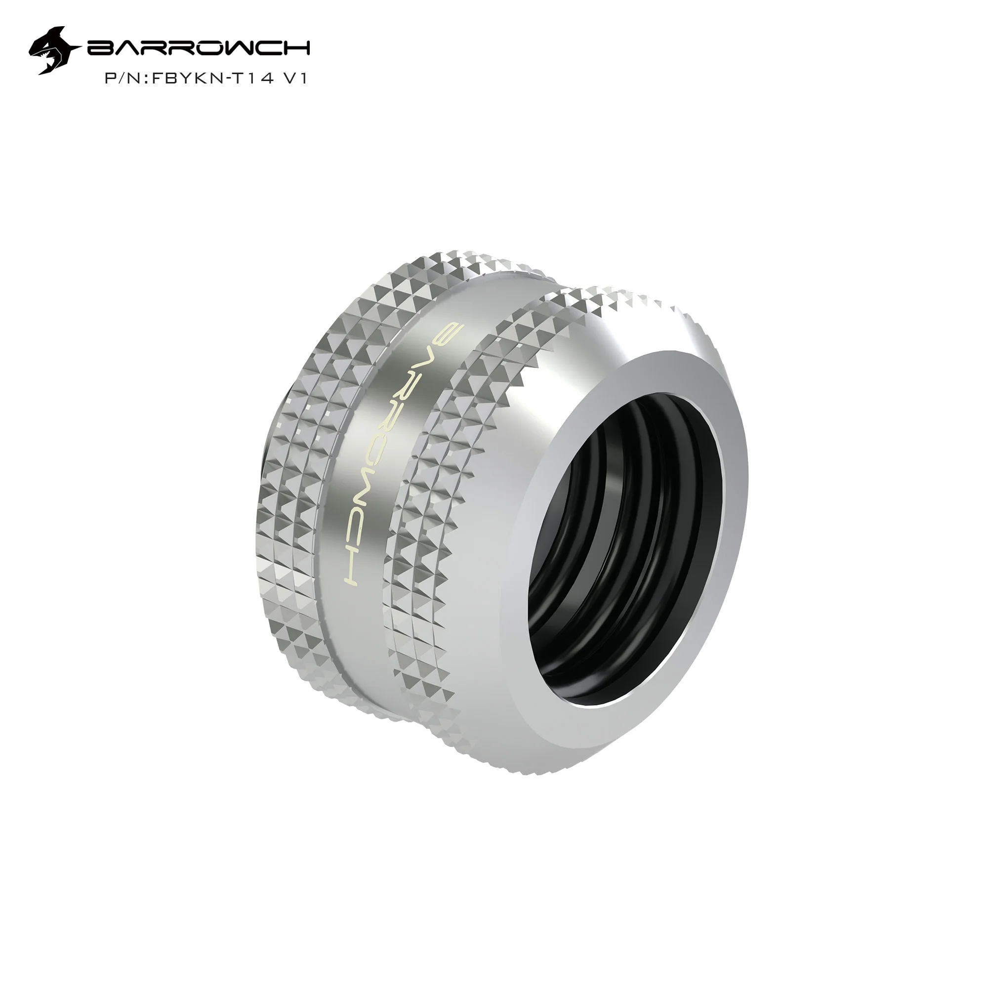 Barrowch FBYKN T12 V1/FBYKN T14 T16 V1 Компрессионный фитинг для OD12mm/14mm/16mm Жесткий трубопровод