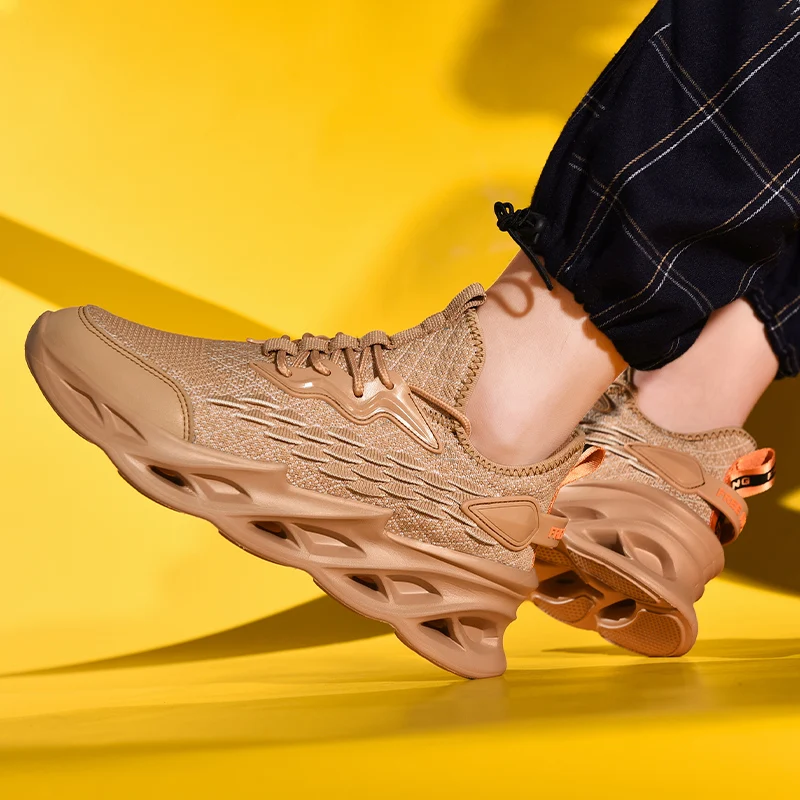 Новинка 2019 мужские кроссовки для бега амортизирующая подушка дышащая легкая