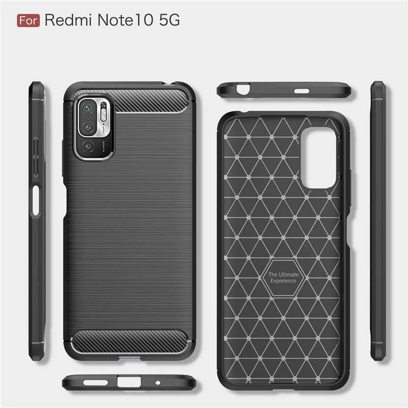 for xiaomi redmi note 10 5g case redmi note 10 pro 10s cover shockproof bumper soft silicone armor phone case redmi note 10 5g free global shipping