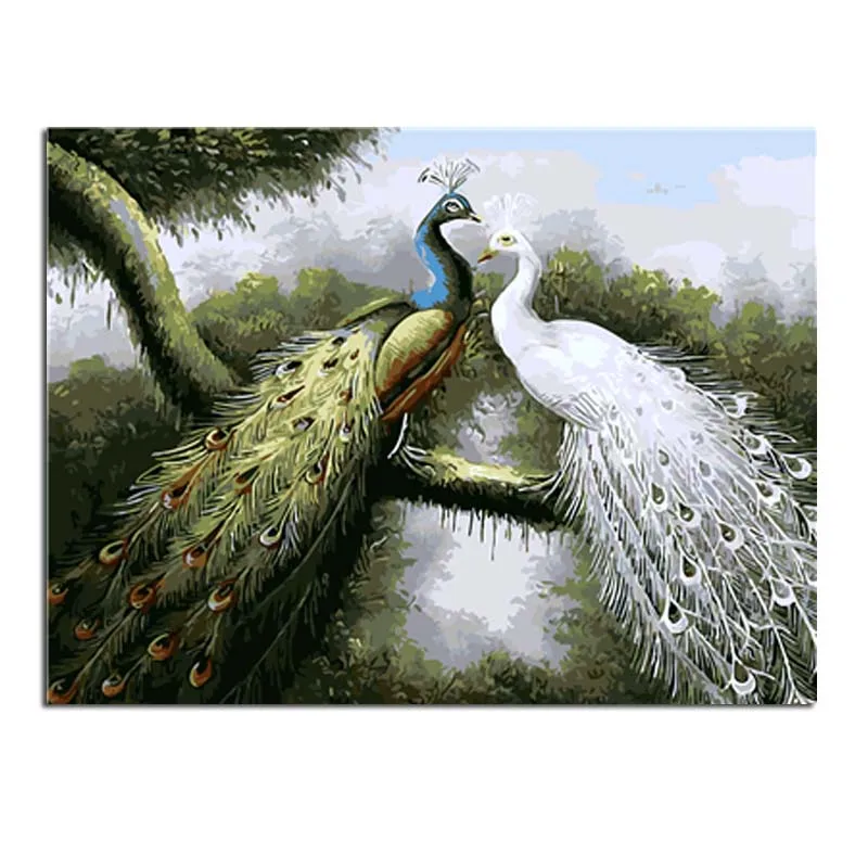 Картина по номерам настенная Цифровая живопись Домашний Декор безрамные DIY