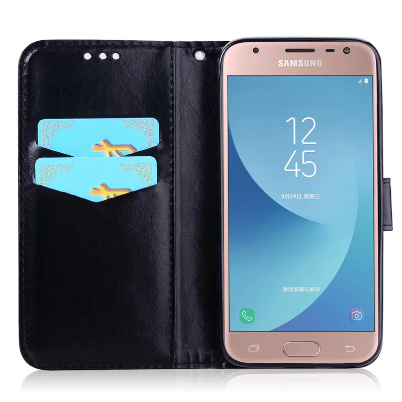 Кожаный чехол-книжка для samsung j5, чехол для samsung Galaxy J5, чехол J530 SM-J530F, чехол для samsung J5, чехол