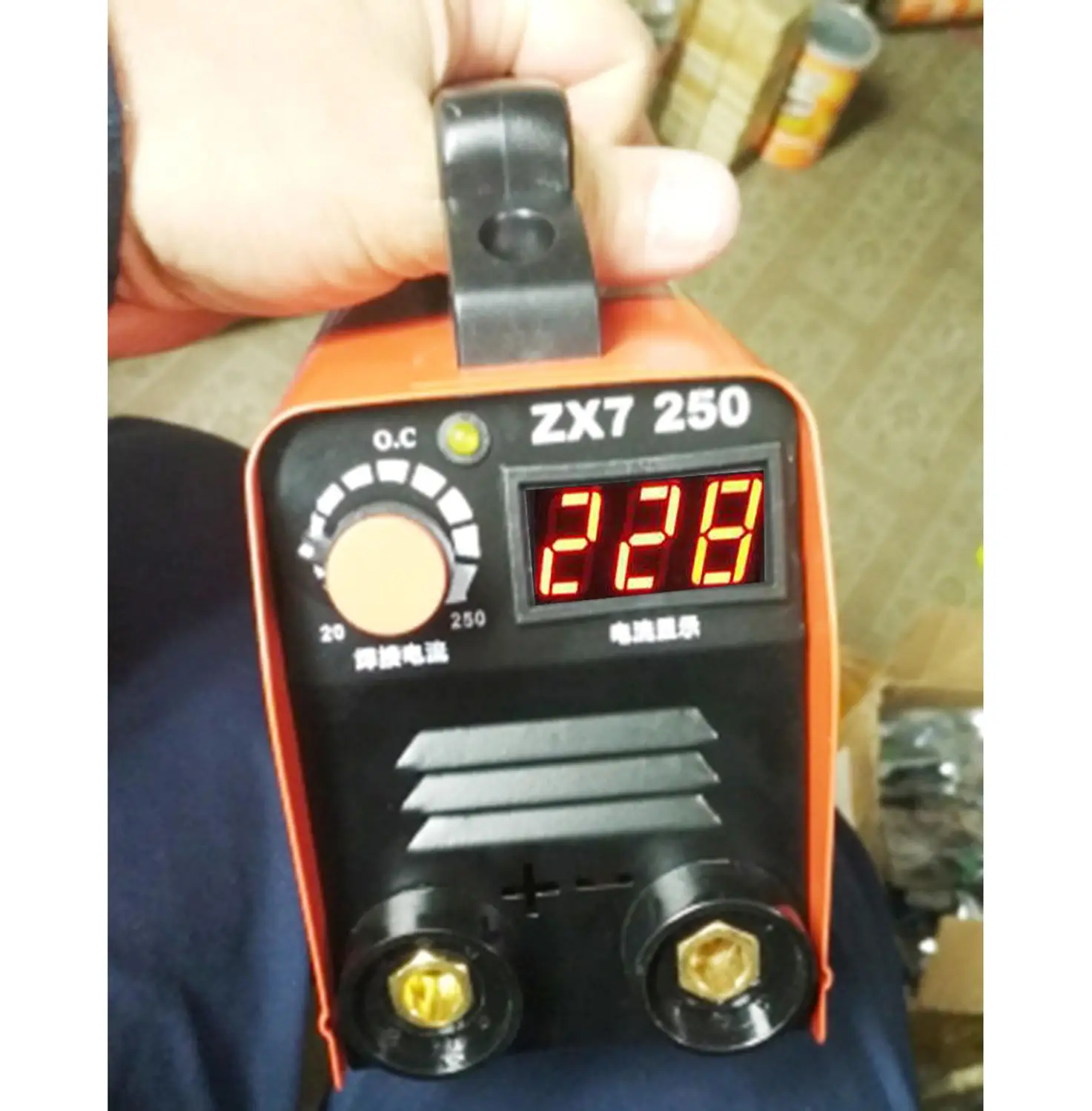 Инверторный электросварочный аппарат ARC IGBT 110/220 в 250А сварочные аппараты MMA для