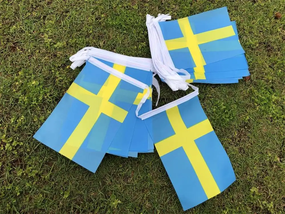 № 8 14*21 шведские флаги зарубежные всех стран 30 9-метровые рестораны бары Декор |