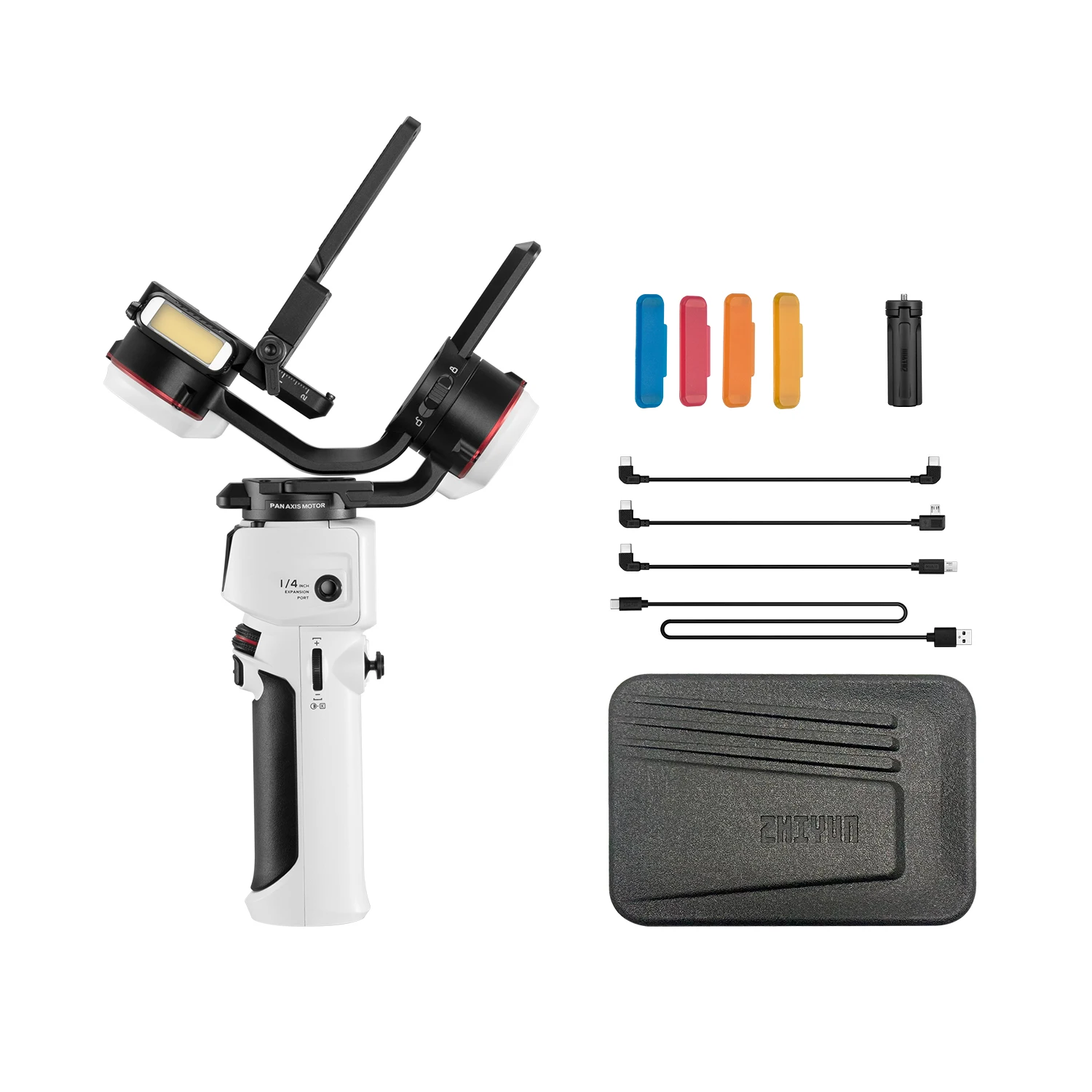 ZHIYUN Official Crane M3 Gimbal for Mirrorless Cameras Smartphone Action Cam Handheld Stabilizer for Camera iPhone 14 Pro Max