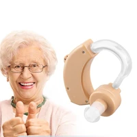 mini digital hearing aid enhancer behind the ear sound amplifier adjustable hearing aids helper for the elderly deaf ear care
