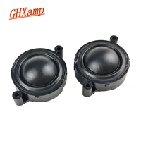 ghxamp 1 25 inch neodymium tweeter speaker 4 ohm 20w dome silk membrane 34mm treble speaker unit for audio parts diy 2pcs