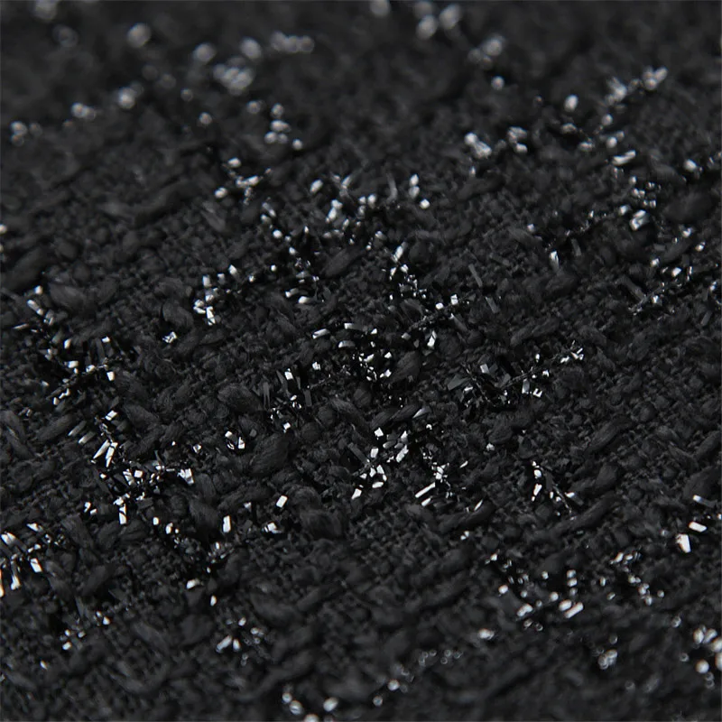 

High Quality Fashion Winter Runway Set Women 2020 New Turn Down Collar Tweed Woolen Blazer and Skirt Suit Elegant Lady Outfits