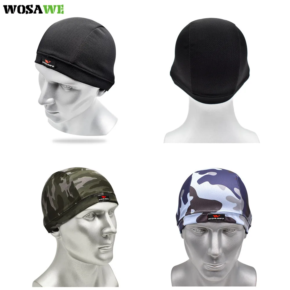 WOSAWE мотоциклетная шапка для шлема внутренняя от пота летняя быстросохнущая