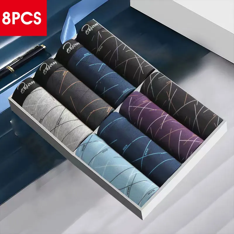 

8 шт./комплект, мужские трусы-боксеры