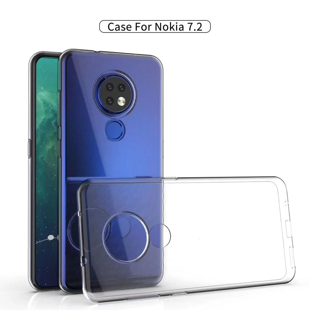 Силиконовый TPU чехол для телефона Nokia 6 2 7 3.1C: 3 5 8 от до 1 плюс X5 X6 4 ультра тонкий