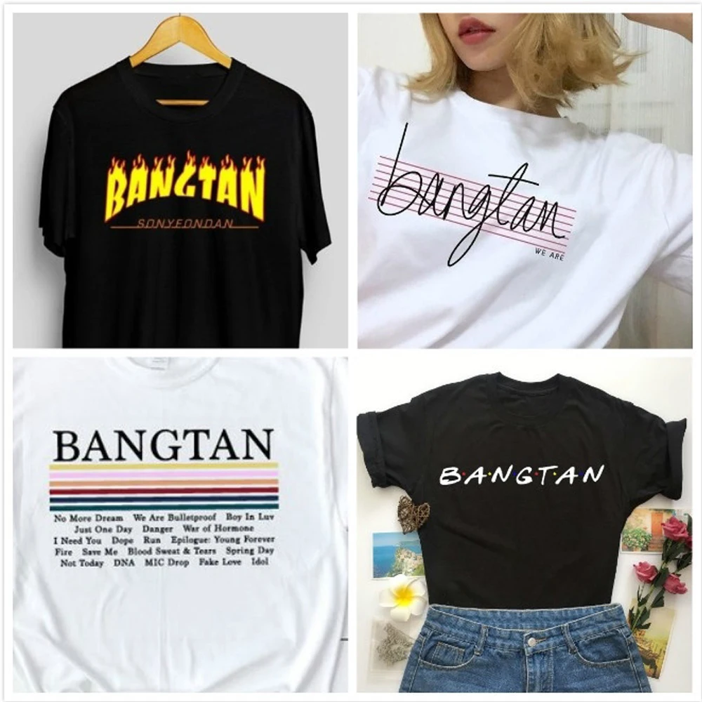 Корейская Kpop Bangtan Jungkook футболка женская мода Boys No more Dream унисекс Merch top tees