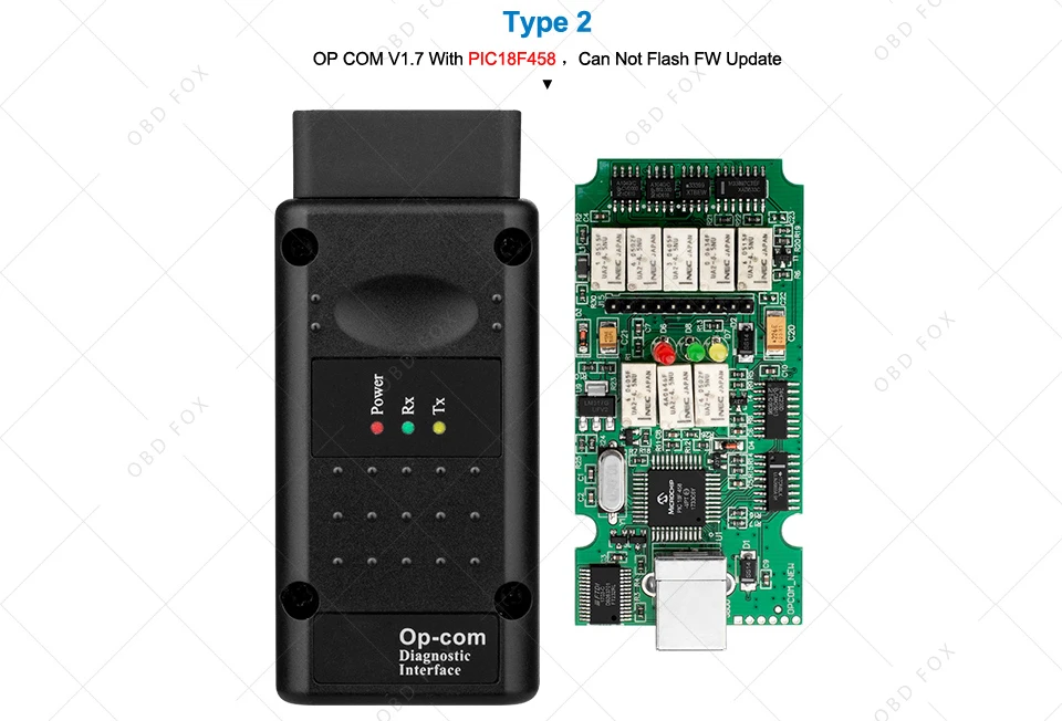Op com V1.65 V1.78 V1.99 с PIC18F458 FTDI op-com OBD2 автоматический диагностический инструмент для Opel OPCOM шина сети локальных контроллеров V1.7 может быть обновление вспышки