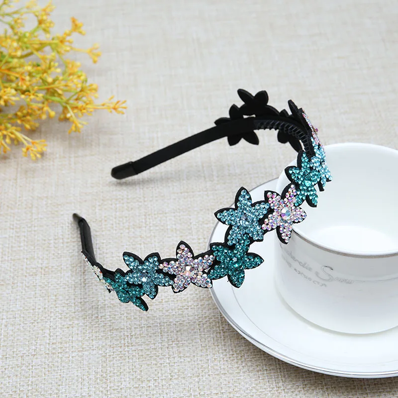 Fashion Simplicity Star Hair Wear Diamond Hair Accessories Custom Made for Women Nonslip Girl Exquisite Dhairpin Hair Hair Wear