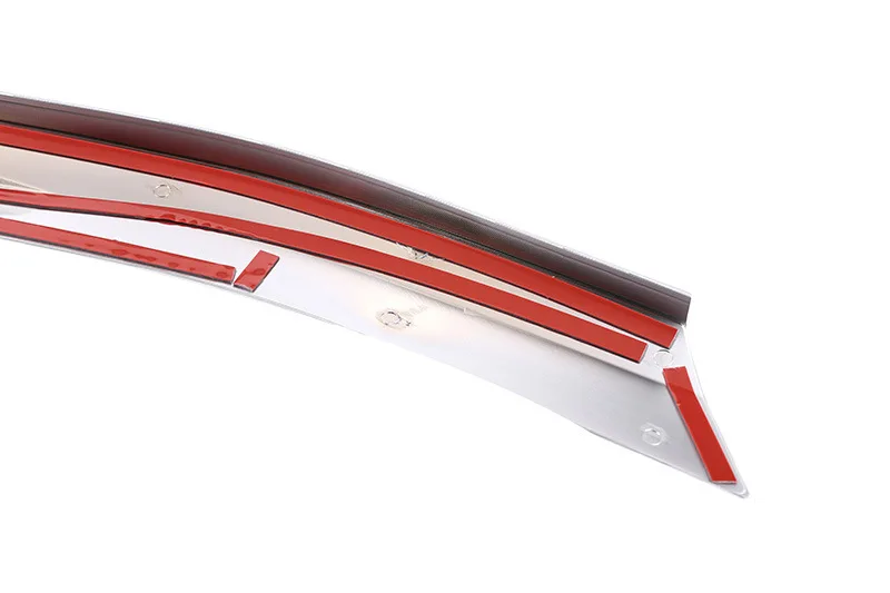 Автомобильные аксессуары 4 шт. автомобильные ABS-панели из углеродного волокна для