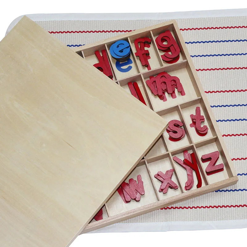 Инструкция по языку Монтессори для маленьких детей английское письмо обучающая