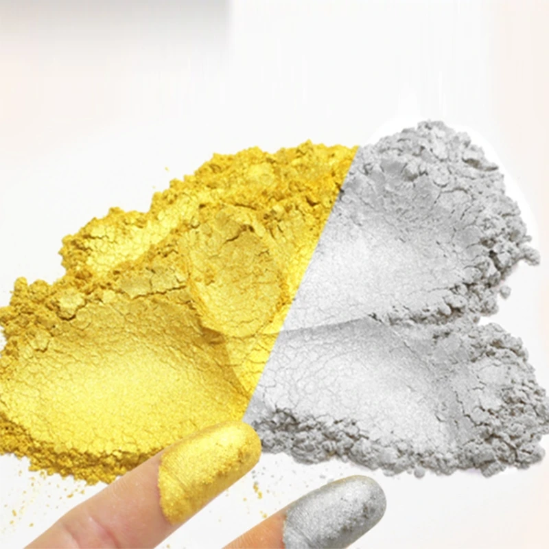

Cosmetic Grade Pearlescent Natural Mica Mineral Powder Epoxy Resin Dye Pearl Pigment DIY Jewelry Crafts Making Accessories