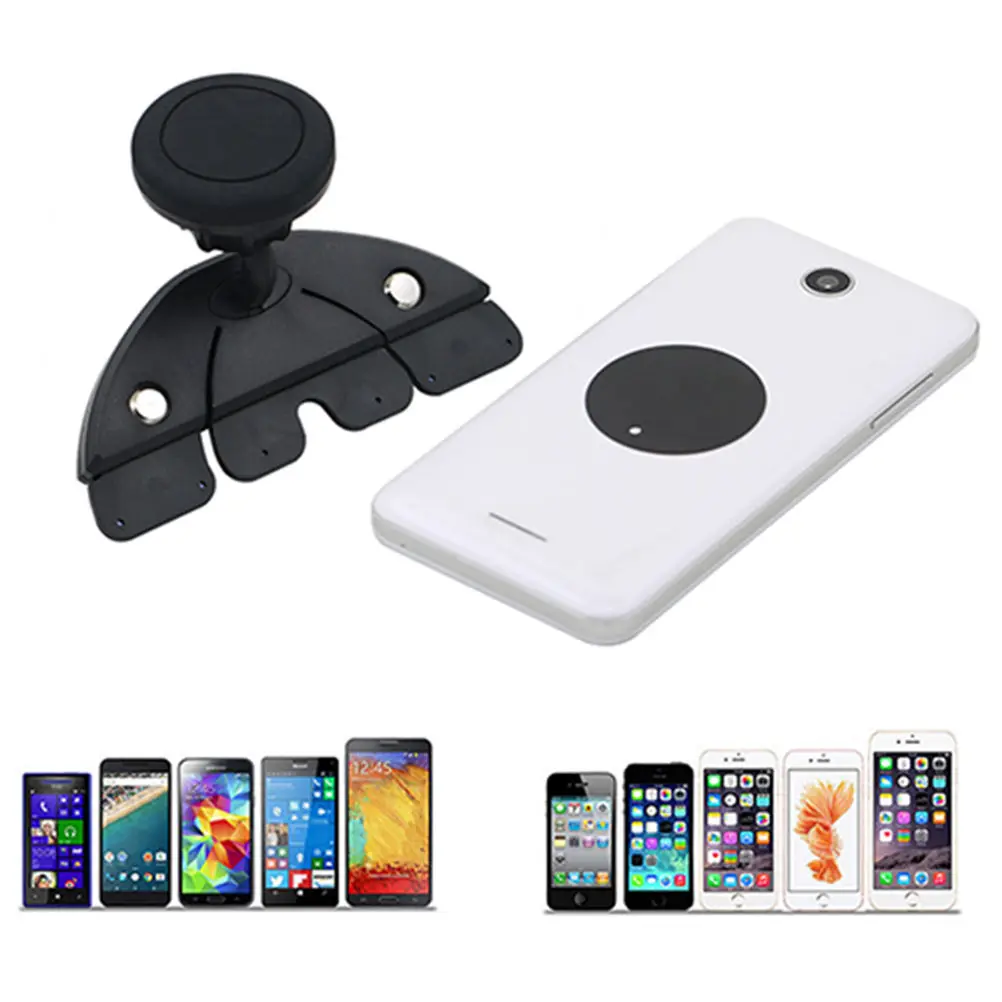 1 шт. автомобильный вращающийся держатель для телефона с магнитным