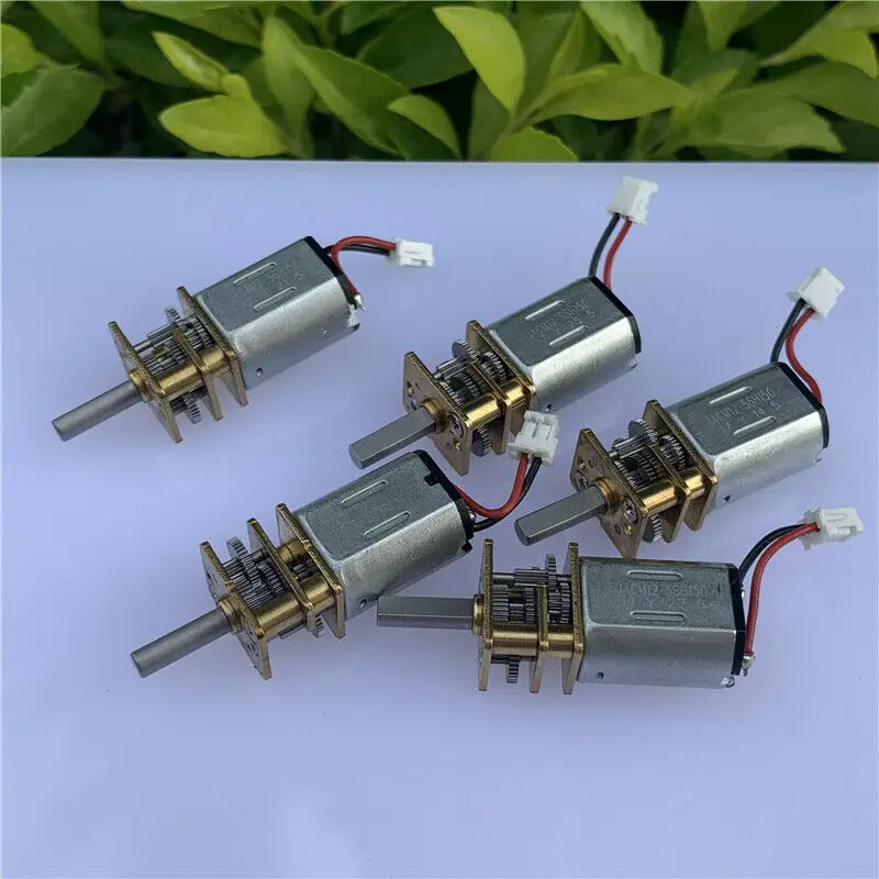 Мини N20 металлический Коробка передач редукторный двигатель DC3V 3 7 V 5V 6V 48 об/мин 96