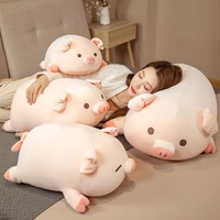 4050cm cute stuffed pig plush toys kids cushion pillow soft sofa calm animal stuffed dolls plushie children birthday gift