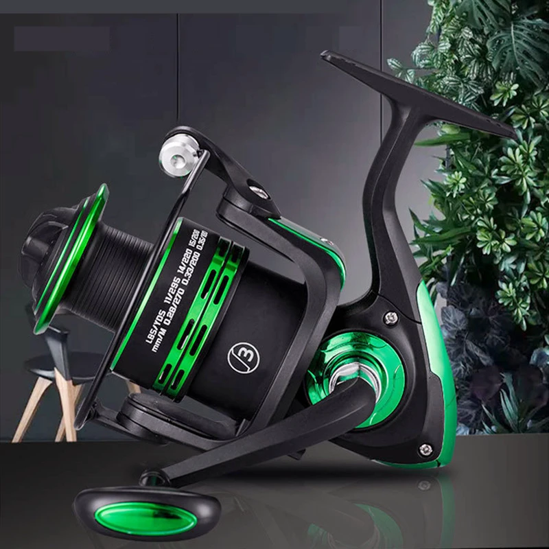 Оригинальная/оригинальная Рыболовная катушка двойная спиннинг Smooth 1000 2000 3000 4000 5000