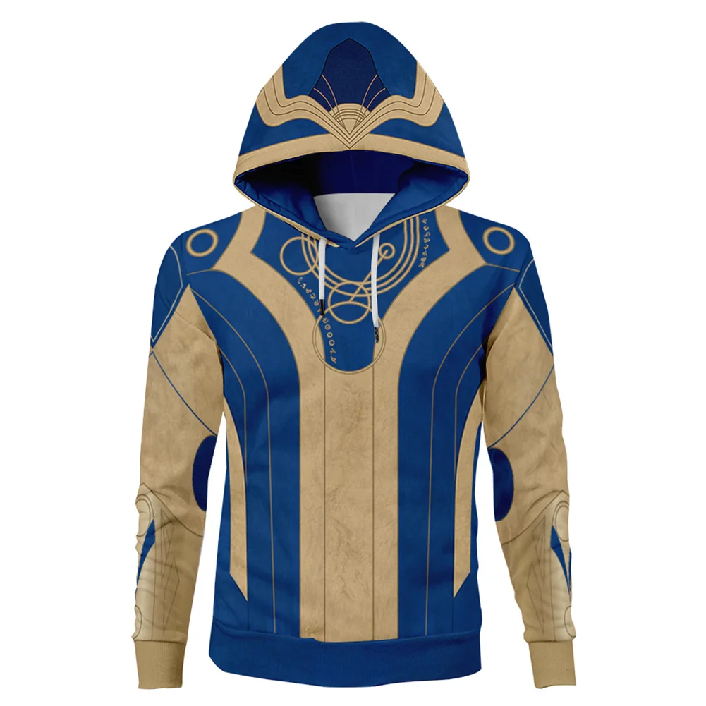 

Eternals AJAK Cosplay Hoodie 3D Printed Hooded Sweatshirt Men Women Casual Streetwear Pullover