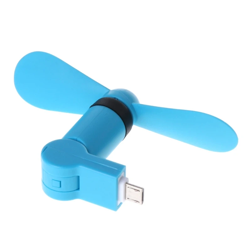 180 ˚ вращающийся охлаждающий вентилятор Micro USB для телефонов Samsung Xiaomi Huawei Android