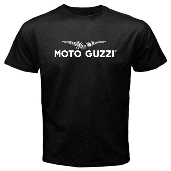 

Moto Guzzi Vintage Italy Motorcycle Classic Logo Printed Tee Shirt Men's Fashion Originality Graphic T-shirt Top Clothing