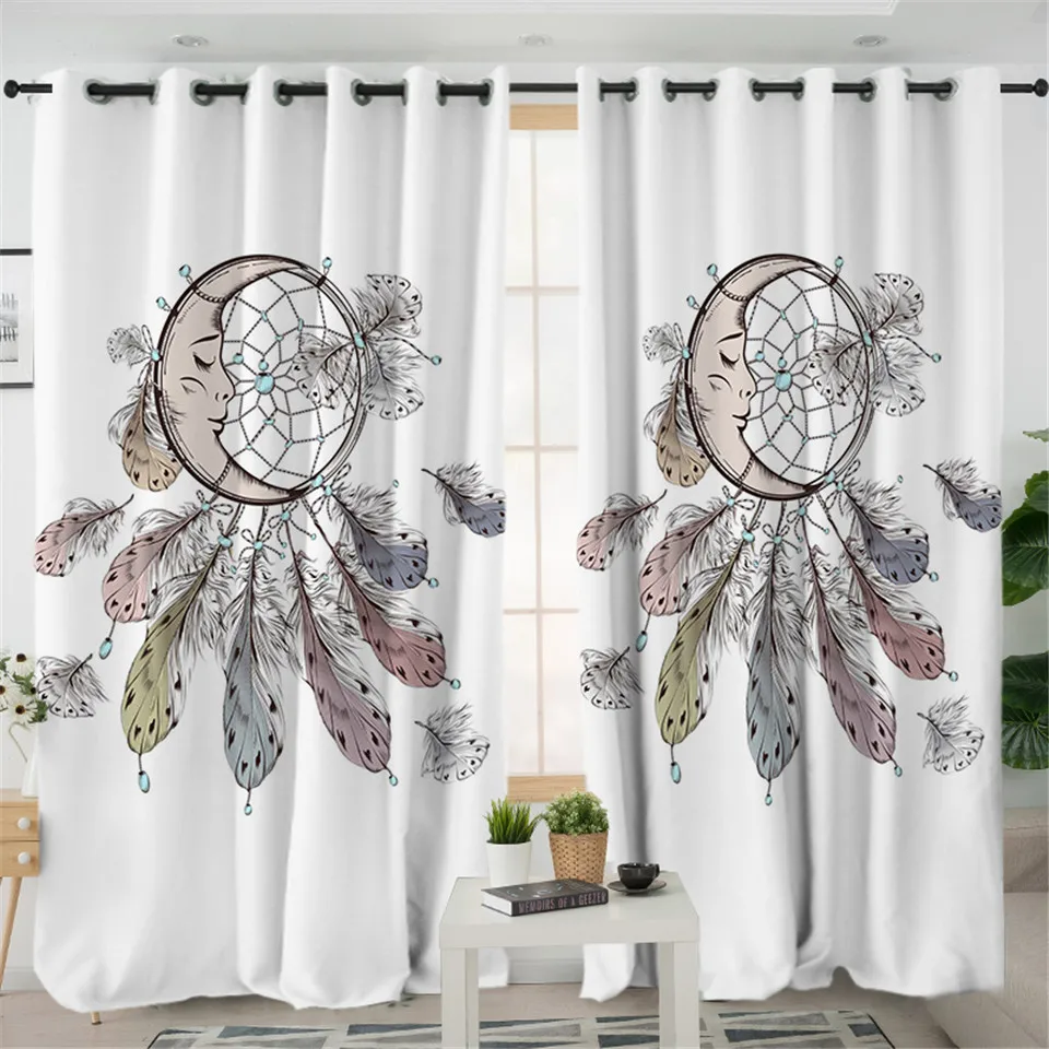 Постельные принадлежности Outlet Dreamcatcher занавески s для гостиной спальни красочные затемненные занавески оконные занавески домашний декор 1 шт