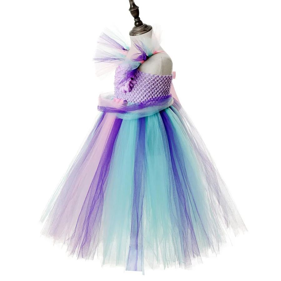 Костюм Феи бабочки для девочек комплект одежды с крыльями и палочкой дня