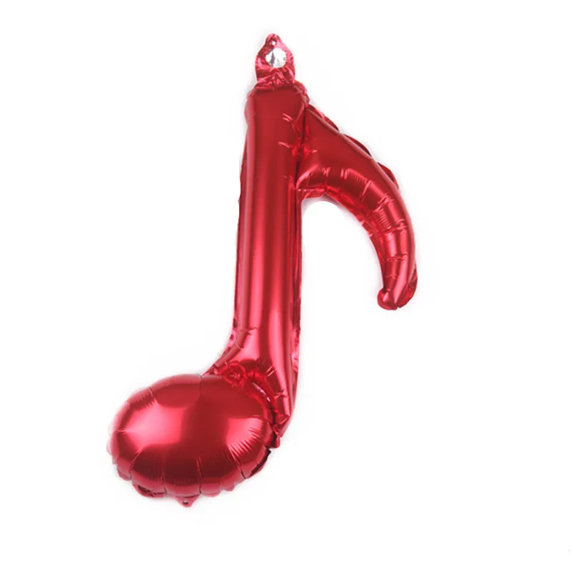 Музыкальная нота воздушный шар из фольги Свадебные украшения на день рождения