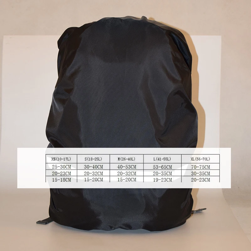 Портативный водонепроницаемый спортивный рюкзак дождевик светоотражающий