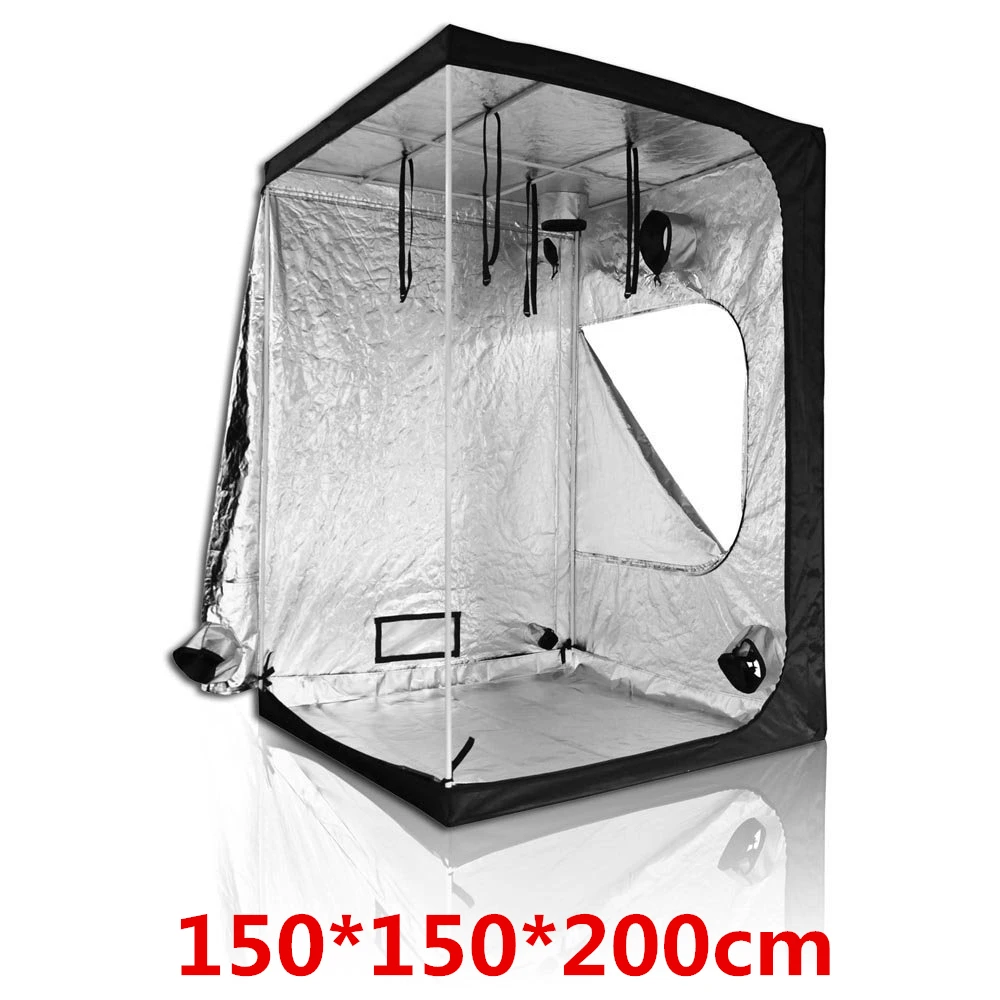 Led Grow Lighting Крытая гидропоника, шатер для выращивания, Гроу-рум для коробка для выращивания растений, светоотражающий майлар нетоксичный садовый Теплицы 60/80/100